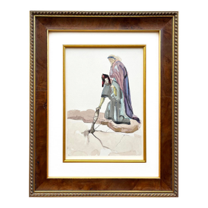 1960s Salvador Dali Hell 32 Treacherous to Their Homeland Framed