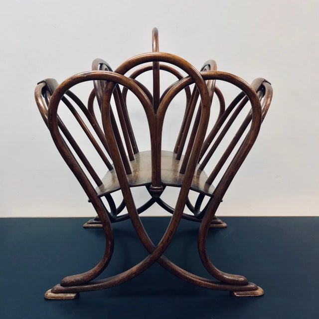 Michael Thonet (1796 – 1871) was a German-Austrian cabinet maker, known for the invention of bentwood furniture. This is a...