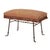 Vintage Mid Century Brass Bench For Sale In New York - Image 6 of 6