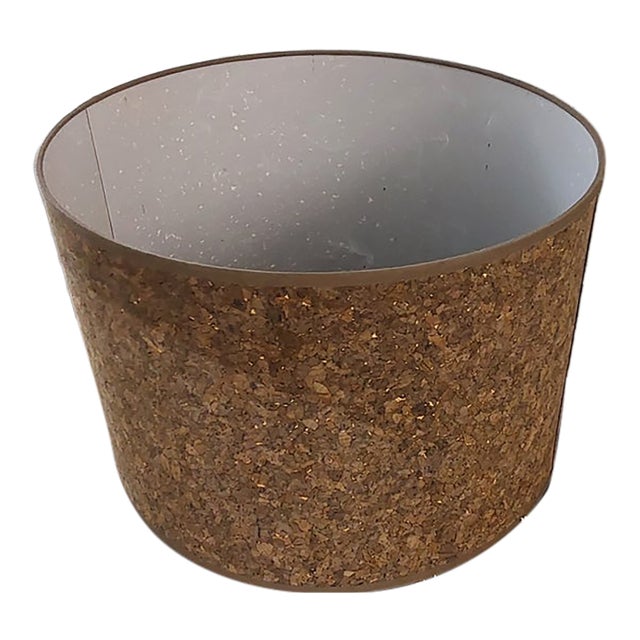 Innermost Discontinued Cork 46x30 Lampshade For Sale