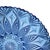 Vintage French Fruit Bowl in Blue Pressed Glass, 1960s For Sale - Image 6 of 15