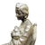 1940s Leonardo Sacchi, Lady Seated with Dog, 1942, Bronze & Marble For Sale - Image 5 of 9