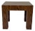 Mid 20th Century Laminate End Table, Nightstand, or Desk With Drawer Milo Baughman Style For Sale