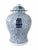 Make a statement with this stunning large vintage blue and white porcelain ginger jar, beautifully decorated with the...