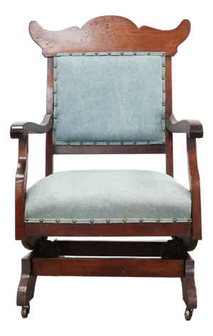 Vintage Eastlake Revival Platform Rocking Chair