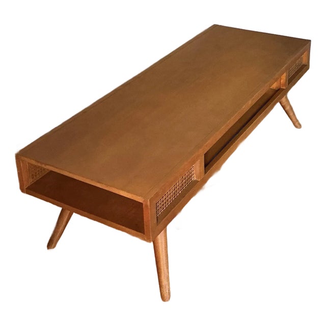 1950s Mid Century Modern Coffee Table Russel Wright for Conant Ball For Sale