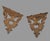 Wood Antique Pair Carved Giltwood Rococo Wall Bracket Shelves Italian Style 11” For Sale - Image 7 of 12