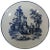 18th Century Chinese Style Worcester Blue & White Porcelain Saucer Dish For Sale - Image 9 of 9