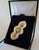 Gold Antique Yellow & White Gold Peridot Brooch For Sale - Image 8 of 9