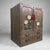 Beautiful Japanese storage cabinet from the 1960s-70s. Dimensions: height 55 cm, width 44 cm, depth 33 cm. The top section...