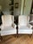 This is a beautiful pair of Paul Robert Wingback chairs. The chairs are identical in a light salmon color. There are no...
