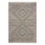 Amber Lewis x Loloi Topanga Natural / Aqua 18" x 18" Sample Rug For Sale