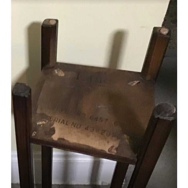 Brown Traditional Lane Wood Plant Stands- a Pair For Sale - Image 8 of 12