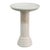 Aesthetic Movement Figural Heron Carved Gilt Wood Marble Top Side Stand C1880 For Sale