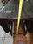 Antique Oak Gateleg Drop-Leaf Table With Barley Twist Legs For Sale - Image 4 of 6