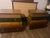 English Pair of Vintage Hollywood Regency Trompe l'Oeil Stacked Book Side Tables With Drawers For Sale - Image 3 of 7