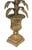 A gorgeous, vintage tole palm sculpture. Features a stylized, tole palm plant/tree potted in a cast, neoclassical urn....