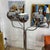 Vintage Chrome Floor Lamp with 5 Globes attributed to Reggiani, Italy, 1970s For Sale - Image 3 of 8