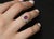 Red Late 20th Century Ruby 0.55ct Diamond Platinum Ring Size 6 For Sale - Image 8 of 18