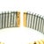 Gold 1990s Bulgari Parentesi Tubogas 18k Gold & Stainless Steel Cuff Bracelet For Sale - Image 8 of 12