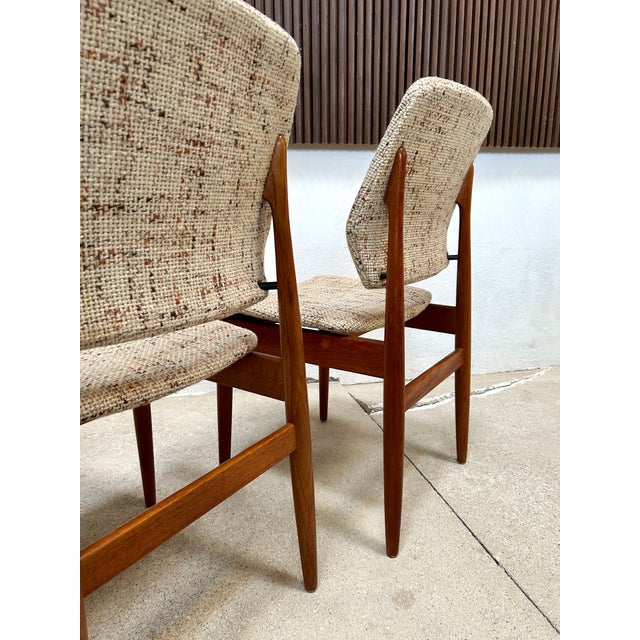 Set of Side or Dining Chairs in Teak from Casala, Germany, 1950s For Sale - Image 16 of 18