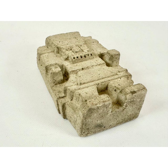 Antique Aztec Rain and Water God Tlaloc Sculpture For Sale - Image 4 of 12