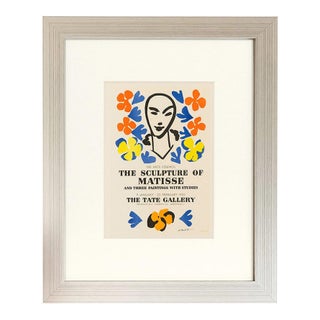 Matisse Lithograph 46 the Sculpture of Matisse Framed For Sale