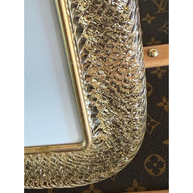 Gold Murano Glass Photo Frame, 2000s For Sale - Image 3 of 10
