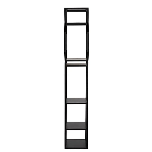 2020s NOIR Downtown B Bookcase, Black Metal For Sale - Image 5 of 6