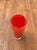 Red Mid-Century Scandinavian Glass Vase, 1960s For Sale - Image 8 of 18
