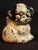 Pair Antique Hubley Cast Iron Puppo Dog Figurine Paperweights Bee on Hip Grace Drayton For Sale - Image 11 of 15