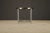 Maison Jansen Pair of Mid-Century Brass & Steel Side Tables in the Manner of Maison Jansen For Sale - Image 4 of 18