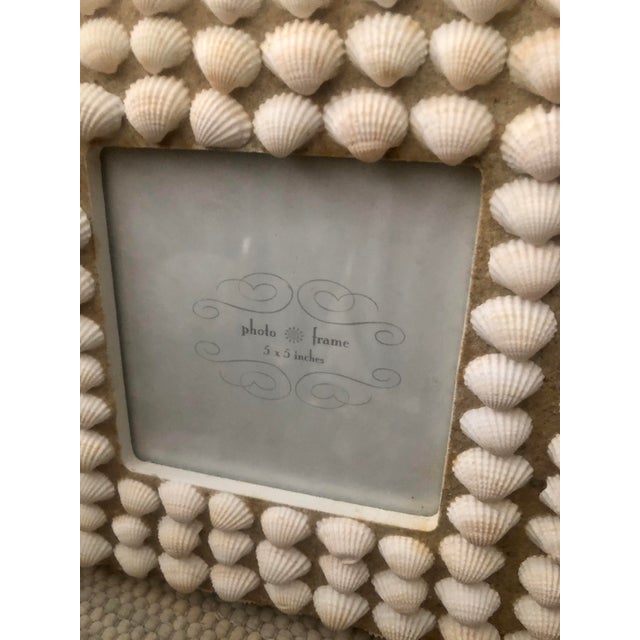 1980s Shell Photo Frame For Sale - Image 4 of 8
