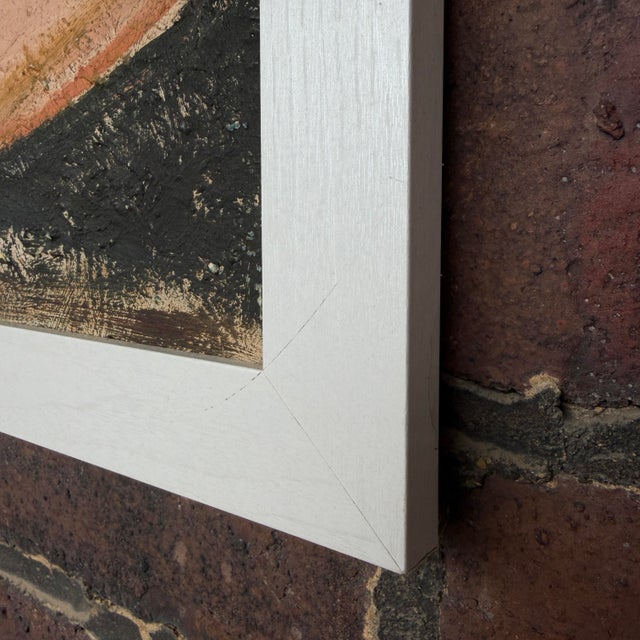 Unsigned Abstract Oil Painting of a Woman From Behind For Sale - Image 4 of 12