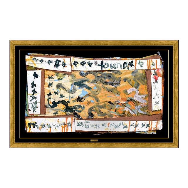 Late 20th Century Rhythm of the Ocean, Purvis Young For Sale