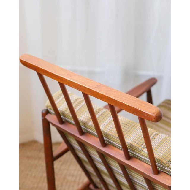1960s Danish Modern Rocking Chair in the Style of Edmund Spence For Sale - Image 10 of 14