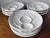 Vintage Faience Footed Artichoke Plates-Neuwirth, Portugal-Set 9 For Sale - Image 4 of 11