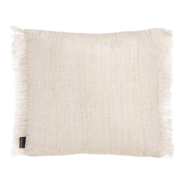 Lurenz Pillow - Ivory - 20" x 20" For Sale