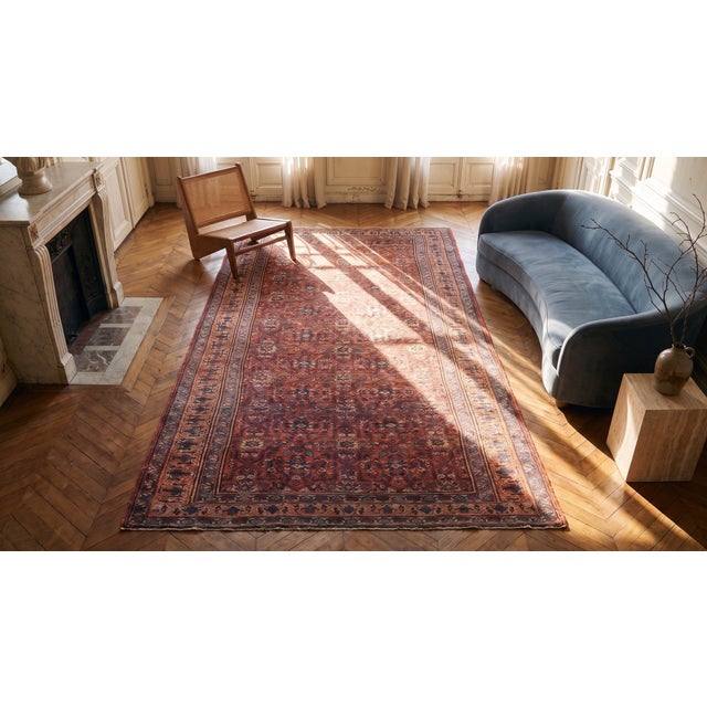Textile Mid-19th Century NW Persian Gallery Carpet ( 5'4" x 15' - 163 x 457 ) For Sale - Image 7 of 9