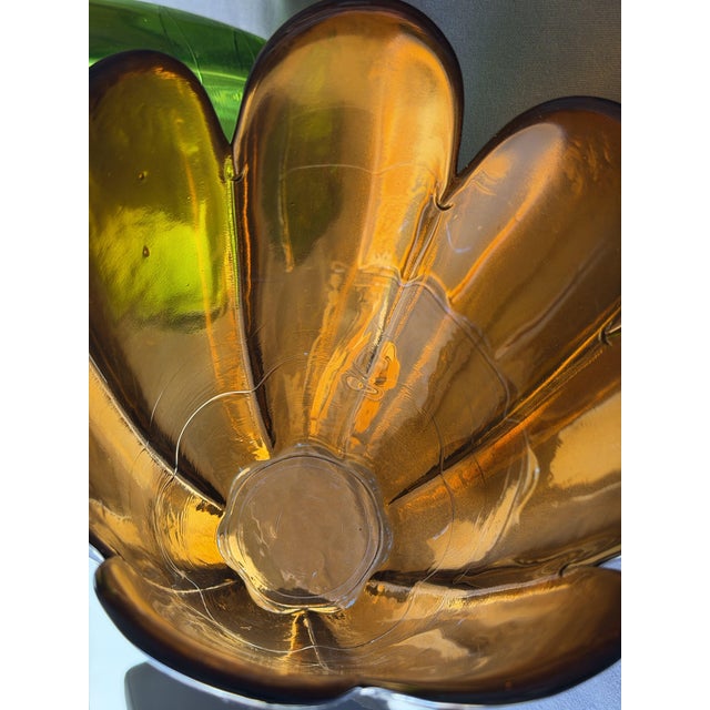 Vintage Handmade Recycled Glass Vases, San Miguel, Spain, 1970s, Set of 3 For Sale - Image 10 of 11