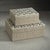 Canaria Petals Natural Fiber Raffia Decorative Box For Sale - Image 4 of 8