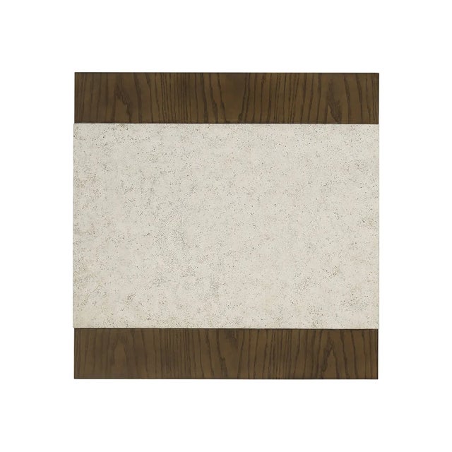 Wood Pair of Dark Modern End Tables For Sale - Image 7 of 8