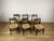 Italian Chairs in Teak Wood and Straw, 1960s, Set of 6 For Sale - Image 9 of 9