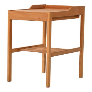 Vintage Scandinavian Oak Bedside Table, 1960s For Sale