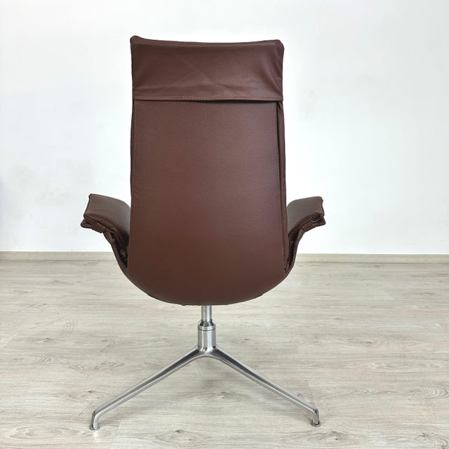 Leather Chair by Fabricius & Kastholm, 1960s For Sale In New York - Image 6 of 13
