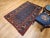 Antique Bidjar Area Rug, Handwoven Allover Paisley Pattern. Blue & Green, 4’ X 6’ For Sale - Image 10 of 16