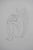 Figurative Ink Drawing Slumbering Angel 1994 For Sale - Image 3 of 6