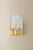 Mitzi Danae 4.25 in. 1 Light Bath and Vanity in Aged Brass Finish For Sale In New York - Image 6 of 7