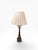 Stone Mid 20th Century Pair of Neoclassical Empire Style Crystal Oil Font Marble & Gilt Bronze Table Lamps For Sale - Image 7 of 10