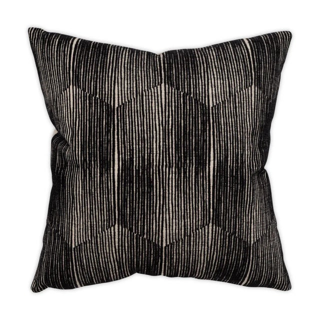 Decorative pillow; knife edge; hidden zipper closure; 90/10 feather/down insert Dry Clean